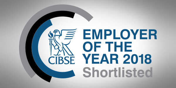 B&W shortlisted for CIBSE ‘Employer of the Year’ award