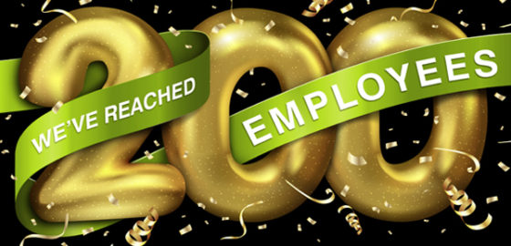 Black & White reach 200 employees